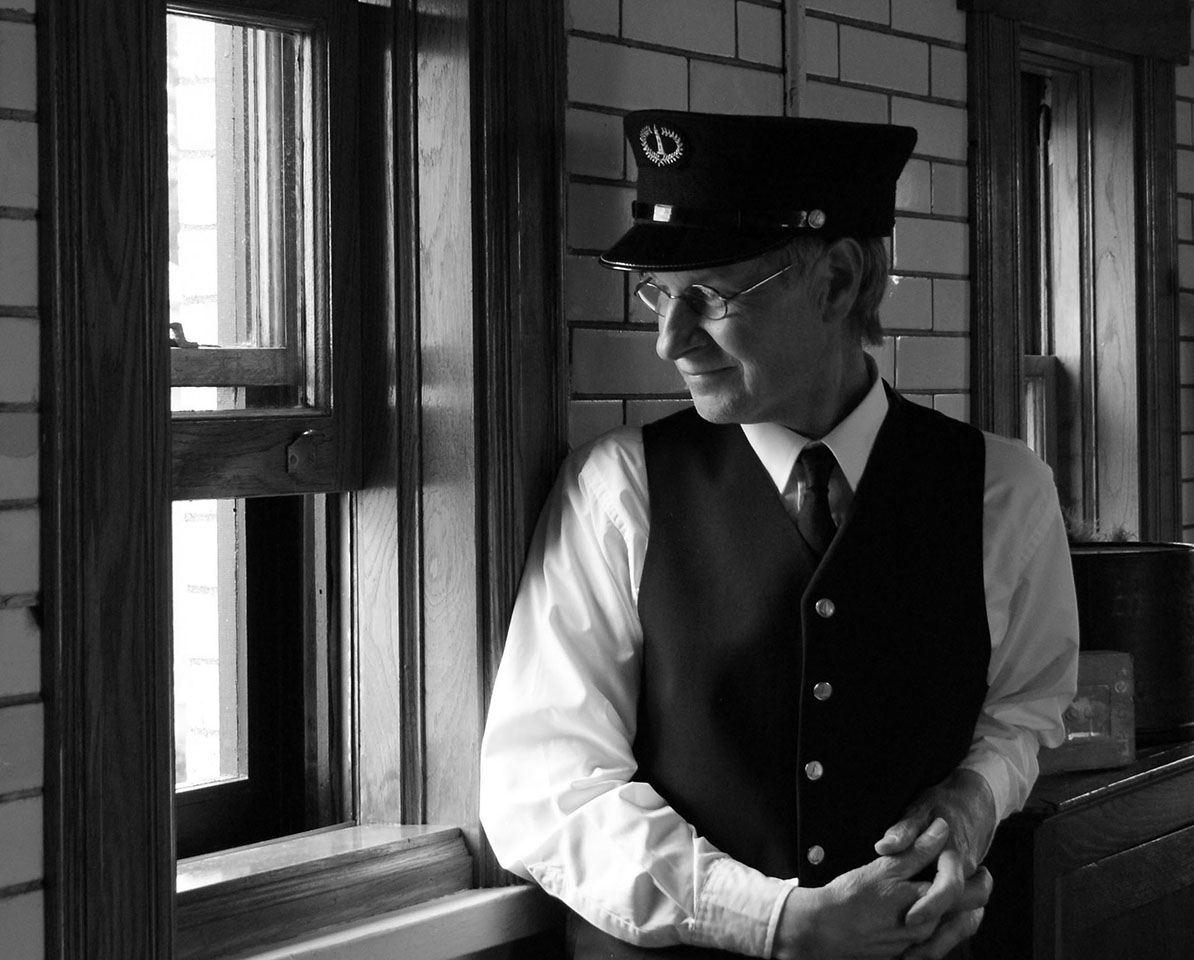 Lighthouse Keeper - Monochrome Print - Larry Syverud