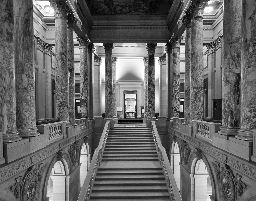 Minnesota State Capitol - Monochrome Print - Name Withheld Per Request