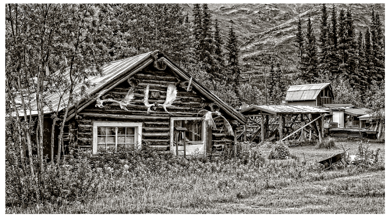 Wiseman Alaska - Monochrome Print - Name Withheld Per Request