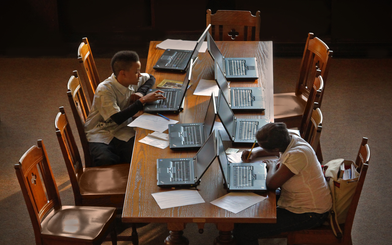 Early Evening Study Time - Digital(From Above) - Name Withheld Per Request