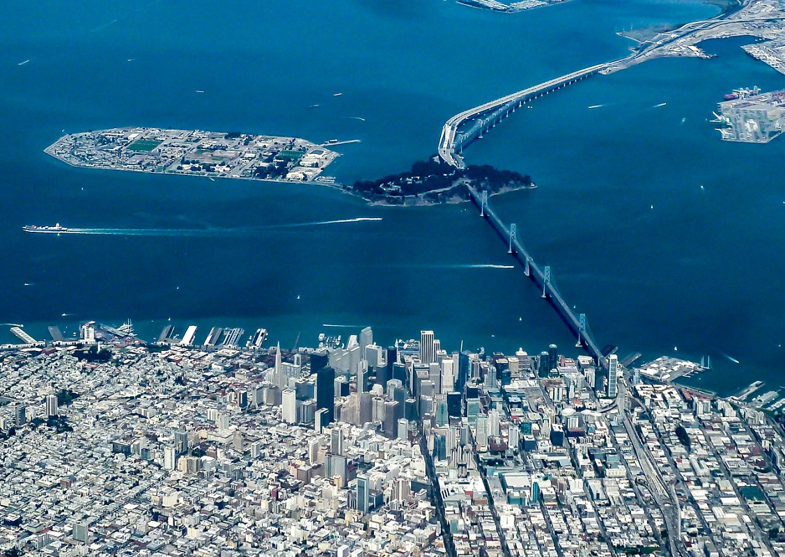 San Francisco from the Air - Digital(From Above) - Name Withheld Per Request