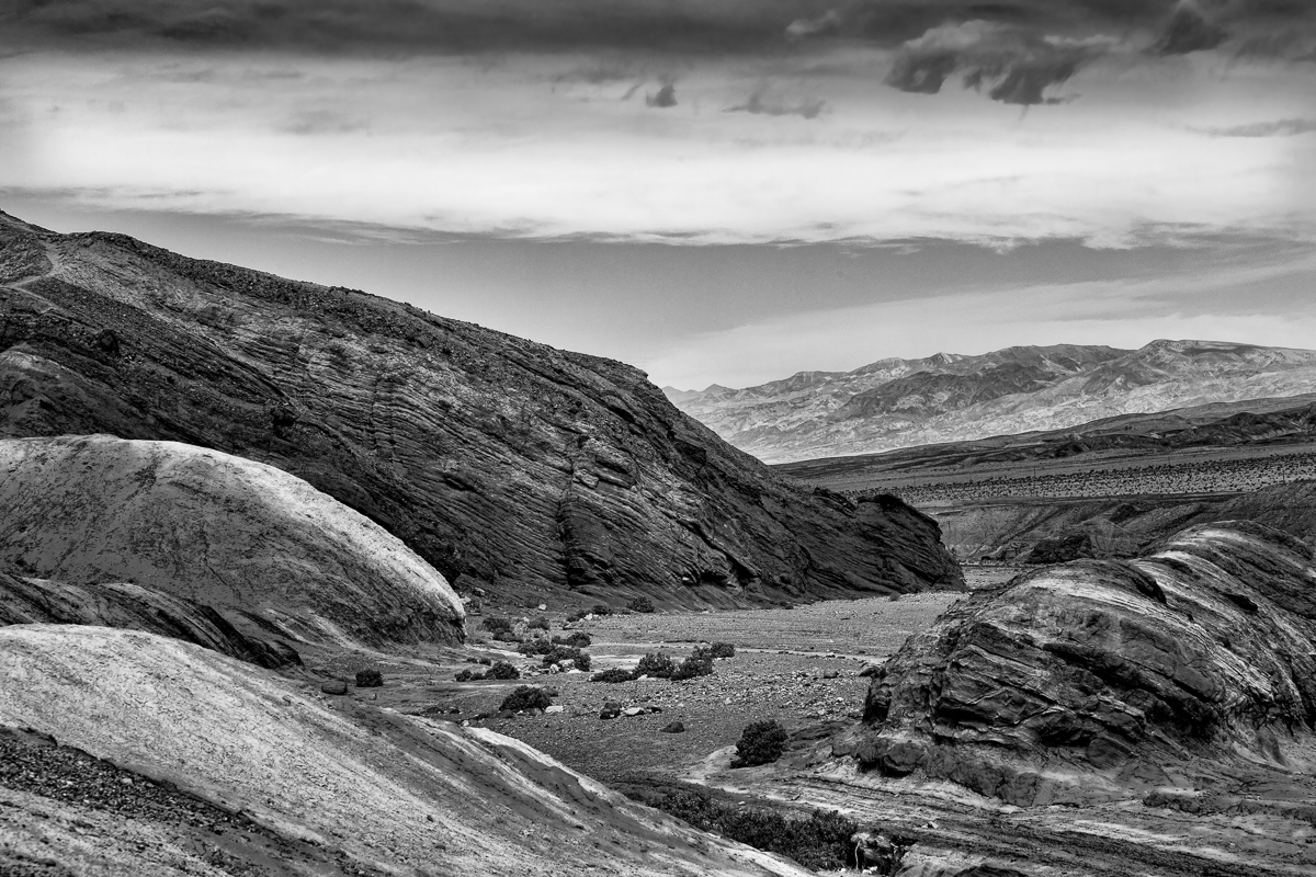 Desolation Death Valley CA - Monochrome Print - Name Withheld Per Request
