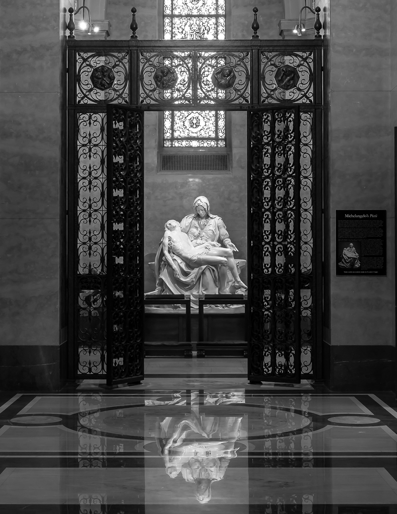 Reflections - Monochrome Print - Bob Muschewske