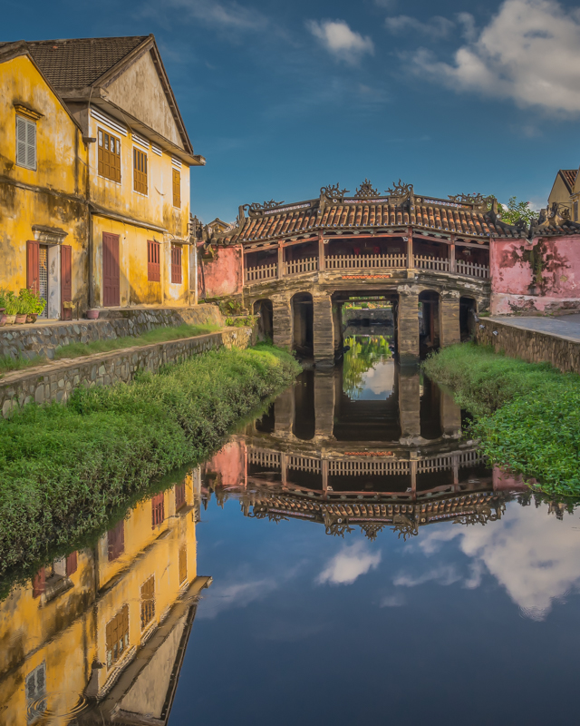 Anchient Japanese Bridge Hoi An Vietnam - Digital(Realistic) - Cindy Carlsson