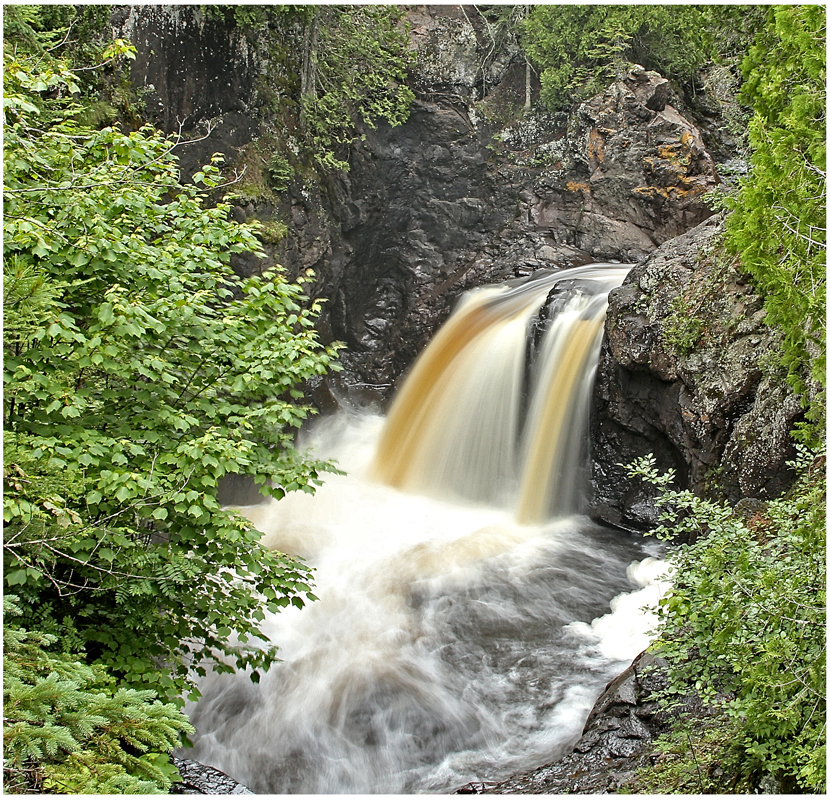 Casade River Waterfall - Digital(Realistic) - Name Withheld Per Request