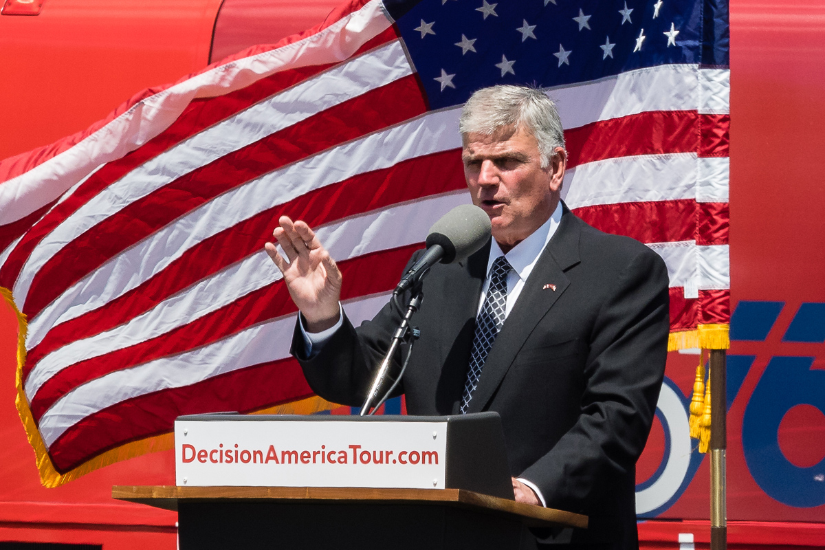 Franklin Graham Rally - Digital(Realistic) - Bob Muschewske