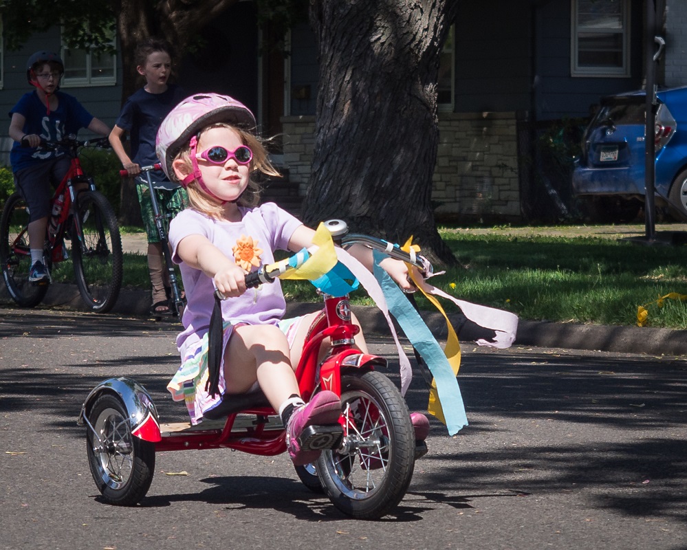 Trike Girl - Digital(Realistic) - Rick