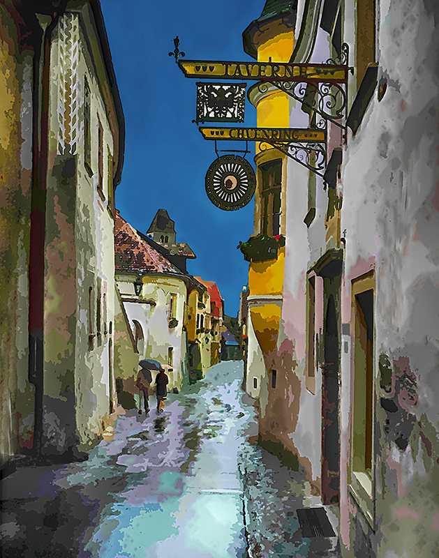 Viennese Evening - Color Print - Larry Syverud