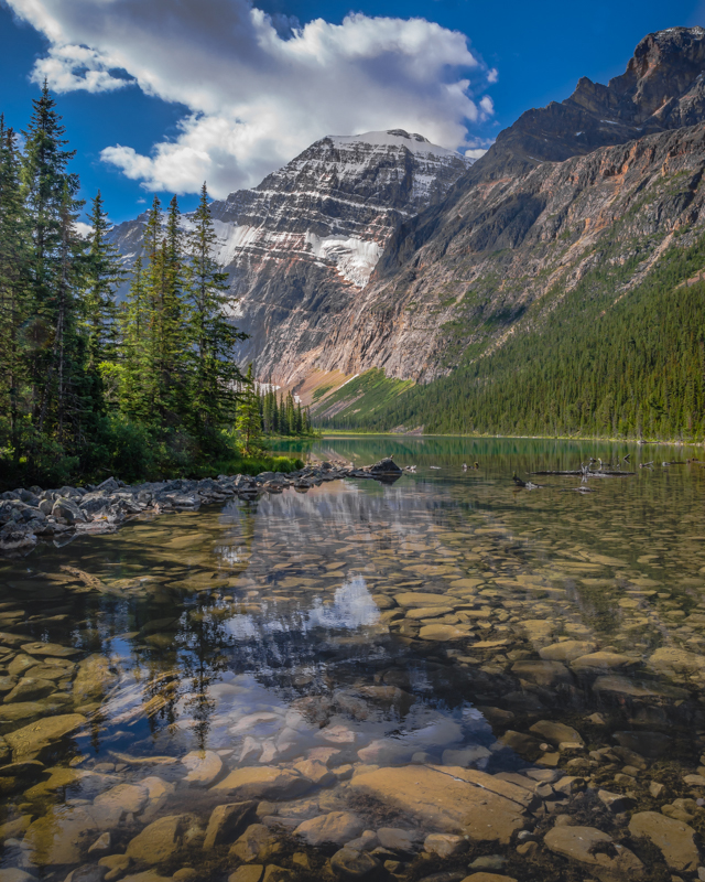 Around Mount Edith Cavell in Jasper NP, Canada - Color Print - Cindy Carlsson