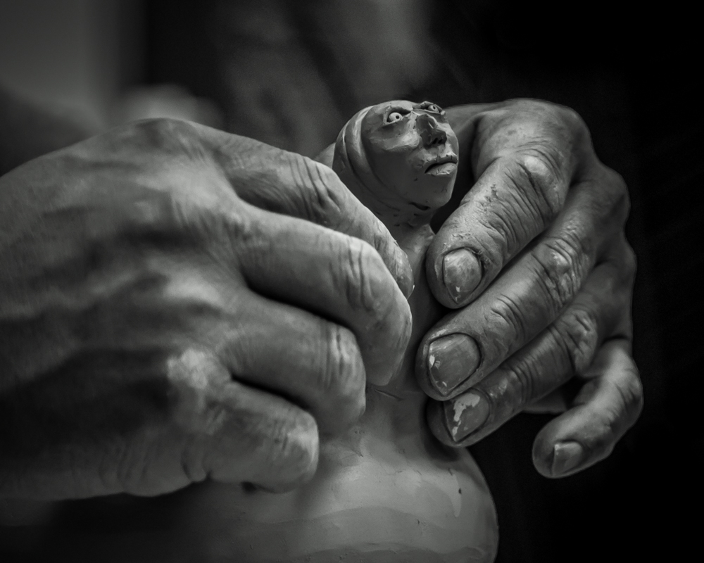 Creation - Monochrome Print - Cindy Carlsson