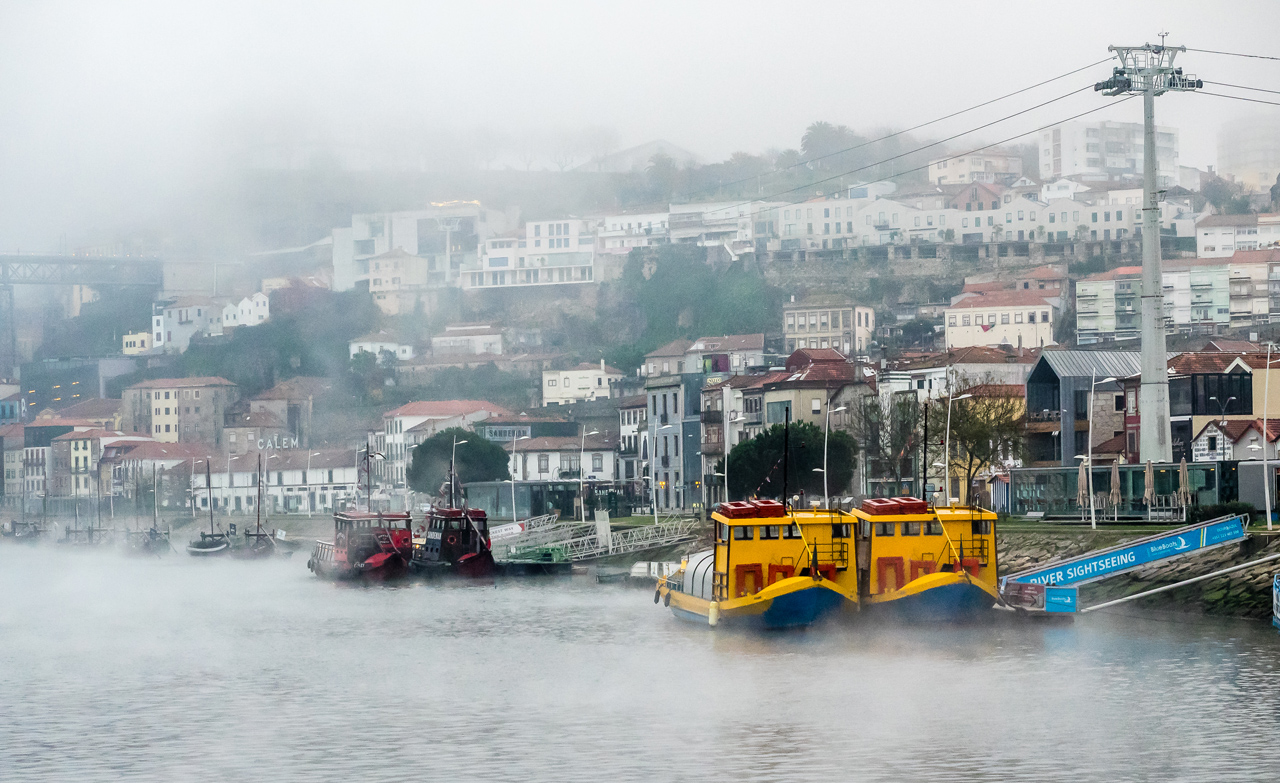 Morning Mist on the Douro River - Color Print - Bob Muscherske