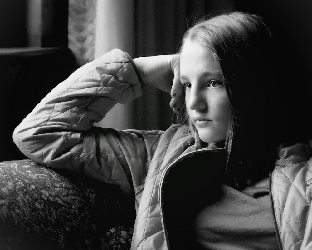Contemplation - Digital(Monochrome) - Name Withheld Per Request