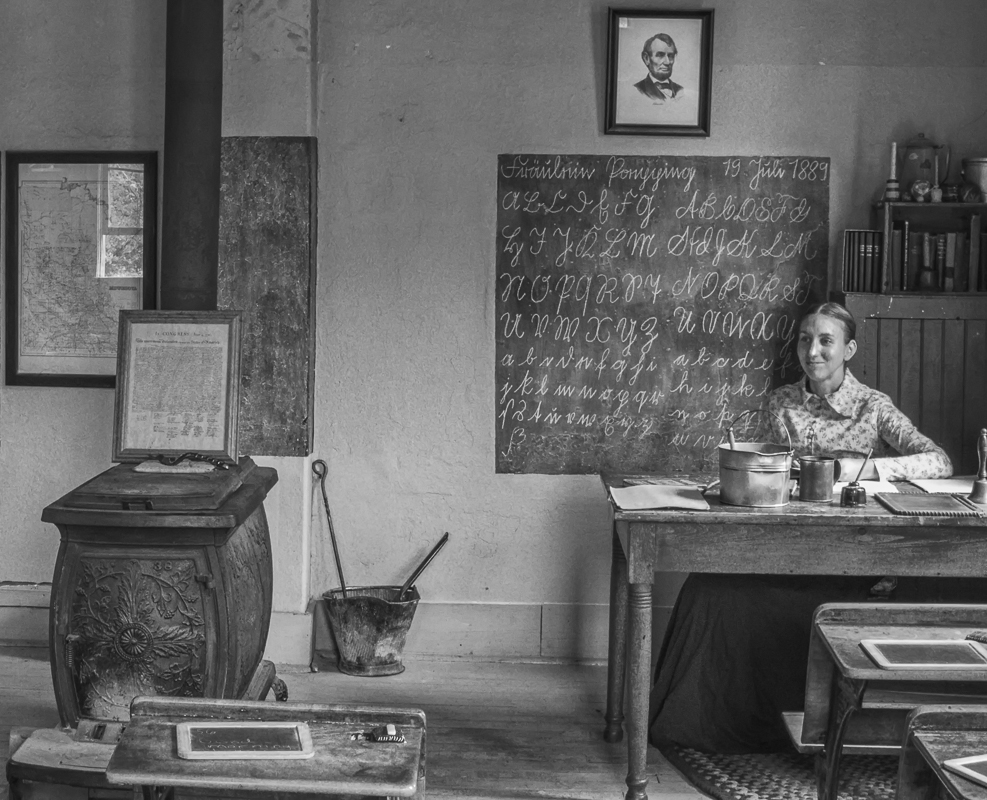 One Room School - Digital(Monochrome) - Name Withheld Per Request