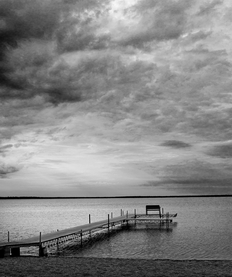 Lake Vivew - Monochrome Print - Name Withheld Per Request
