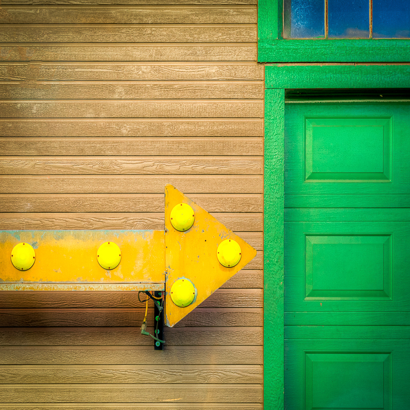 Green Door What's That Secret You're Keeping? - Color Print - Name Withheld Per Request