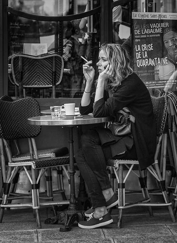 Everybody Smokes in Paris - Digital (Photojournalism) - Name Withheld Per Request