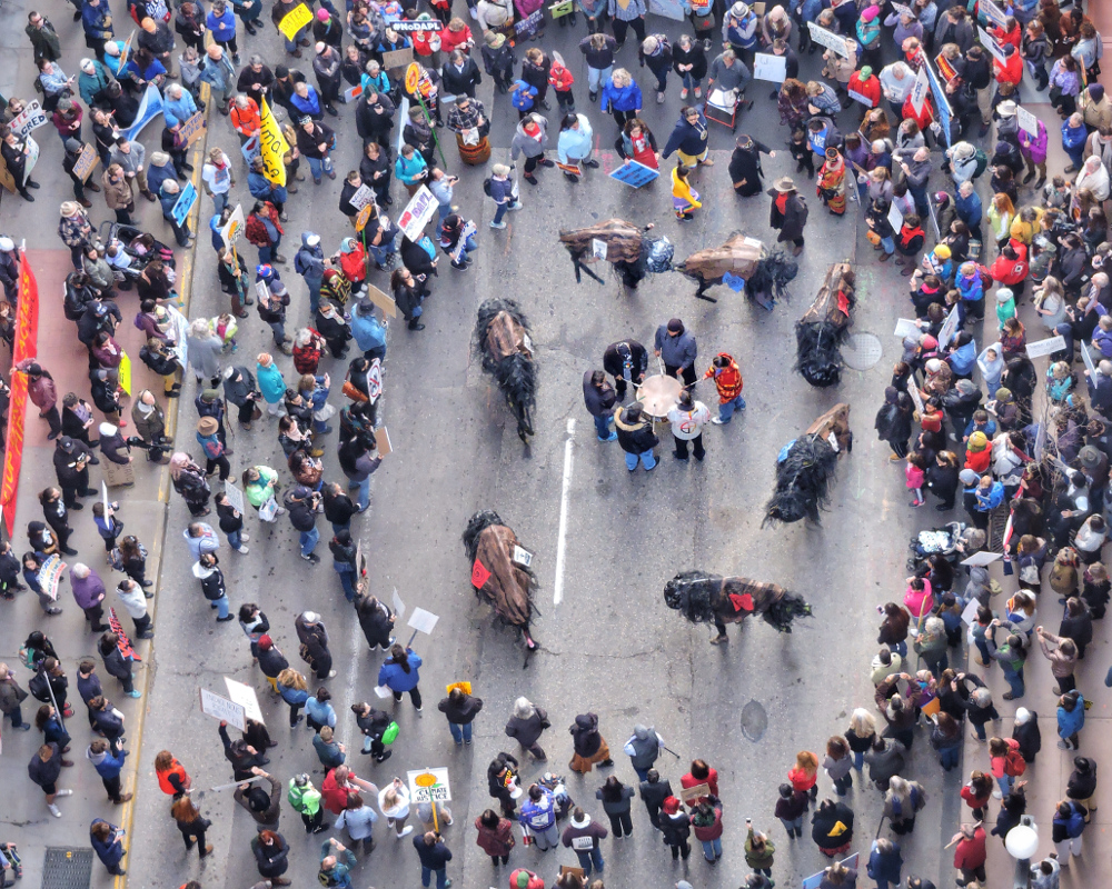 Tribal Pipeline Protest - Digital (Photojournalism) - Name Withheld Per Request