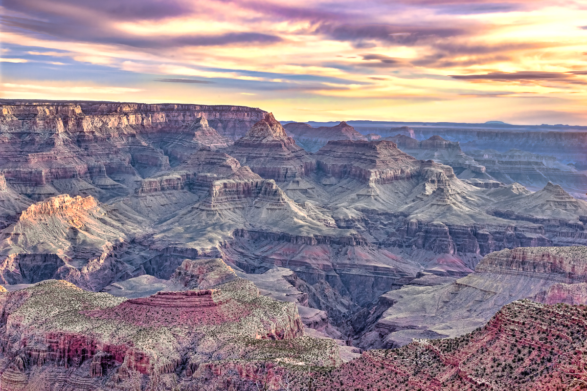 Grand Sunrise - South Rim - Color Print - Joe Schufman
